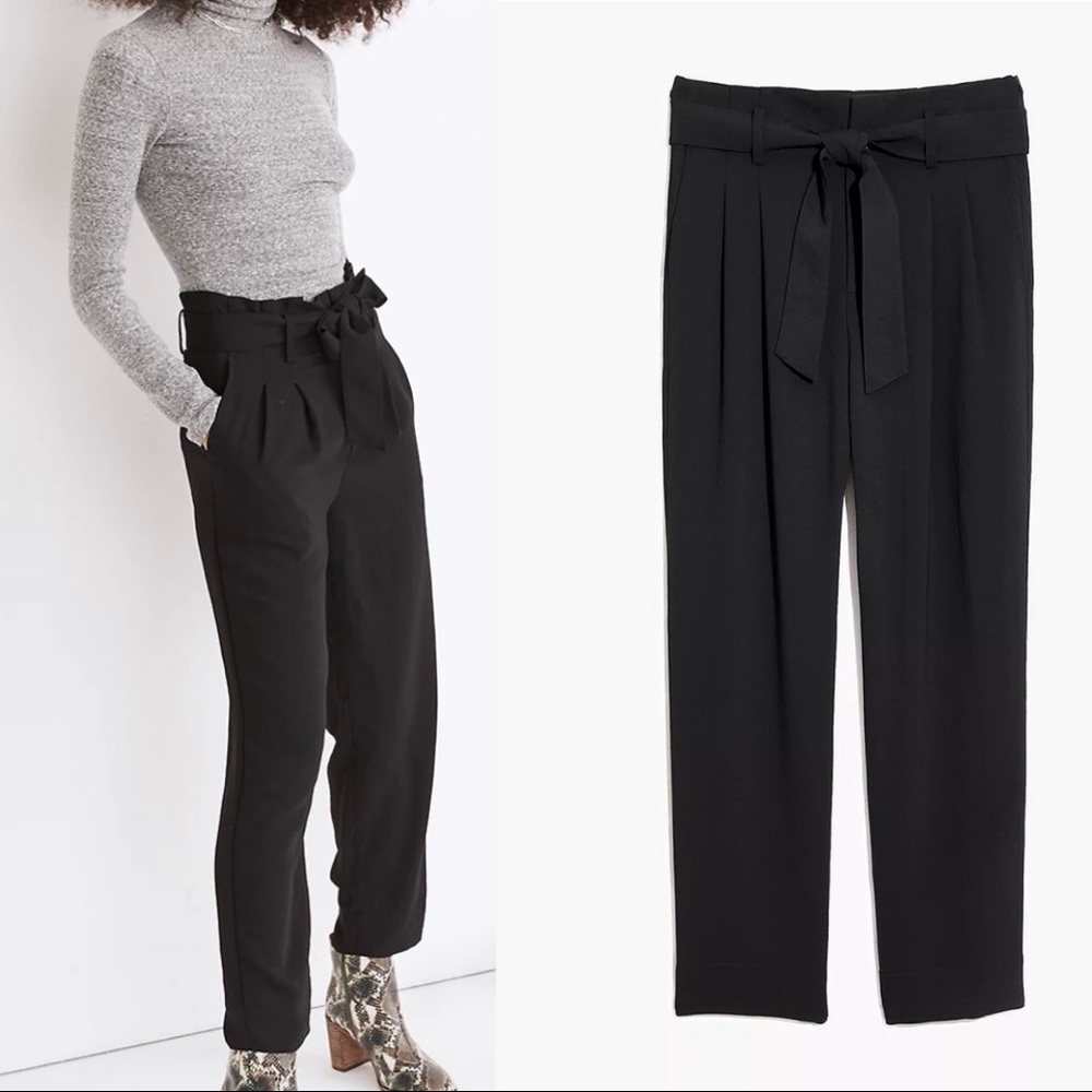 NWT Madewell Drapey Paperbag Pants
